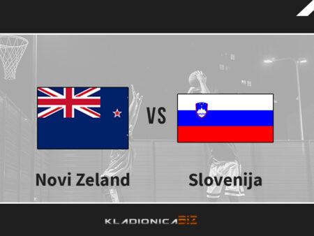 Prognoza: Novi Zeland vs Slovenija (četvrtak 16:30)